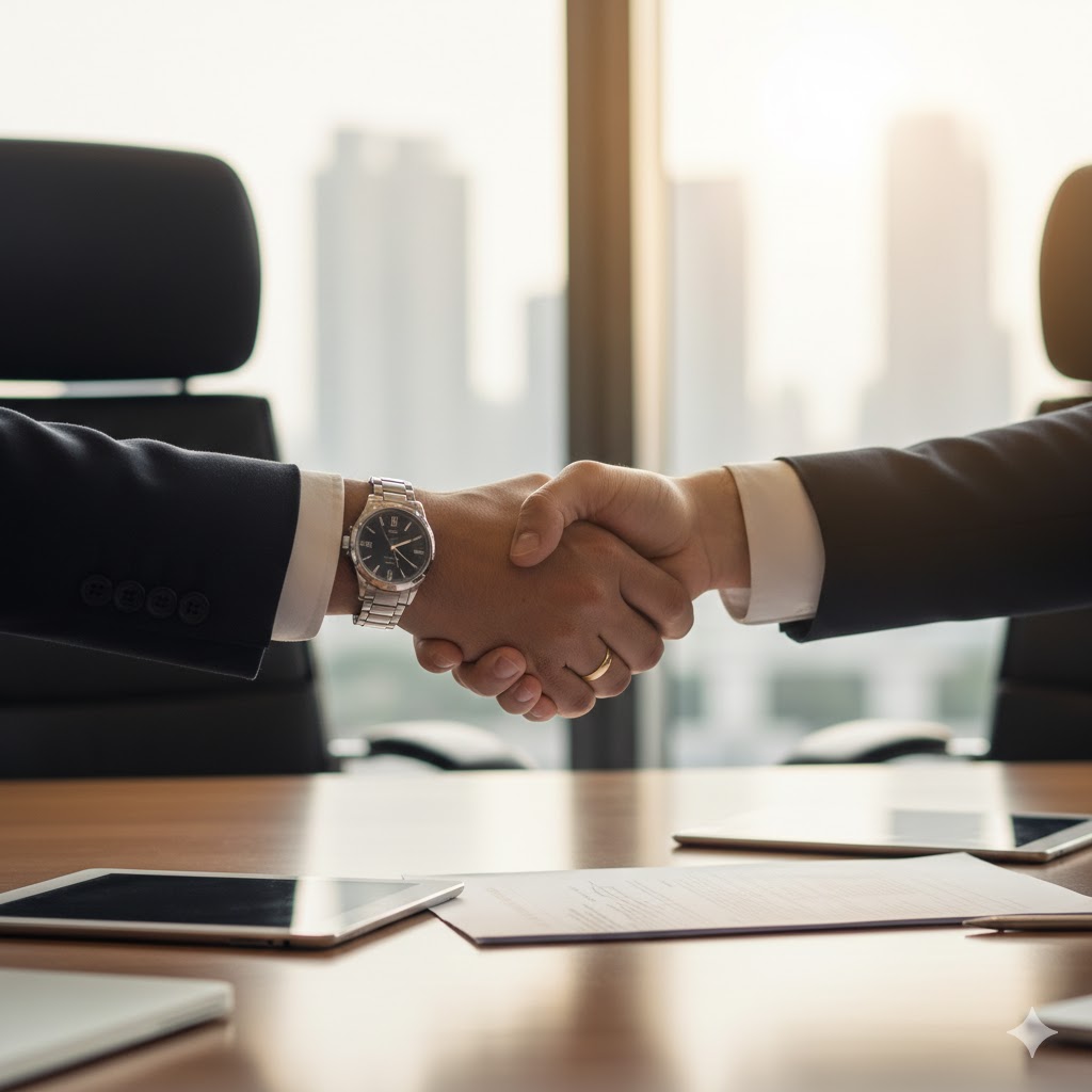 Jabat Tangan Kemitraan PT SJI